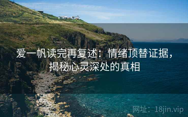 爱一帆读完再复述：情绪顶替证据，揭秘心灵深处的真相